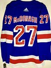 adidas Authentic NHL ADIZERO Jersey New York Rangers Ryan McDonagh Blue sz 56