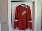 NEW NHL Adidas Arizona Coyotes Platinum Jersey Hoodie DN2582 Mens Size 2XL