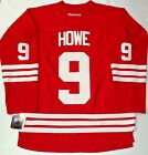 NWT GORDIE HOWE DETROIT RED WINGS 1958 62 CAPTAIN HOCKEY JERSEY L XL MEN REEBOK