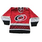 Vintage CCM Carolina Hurricanes Hockey Jersey Size Small Red NHL