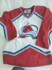 Colorado Avalanche CCM NHL Hockey Jersey Size Small Mens White Red