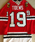 Jonathan Toews Signed Chicago Blackhawks Jersey 3x Stanley Cup Champion JSA