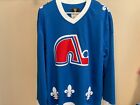 Quebec Nordiques Fanatics Branded Premier Breakaway Heritage Jersey Adult Small