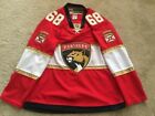 Florida Panthers Jagr 68 NHL jersey size 48 FightStrap All Stitched New Reebok