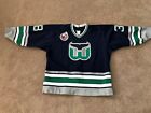1992 93 Terry Yake Hartford Whalers NHL signed jersey WHA