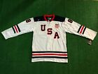 NWT PATRICK KANE 88 2010 USA Nike Olympic Throwback Hockey Jersey Sz XXL Strap