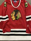 Chicago Blackhawks Starter Jersey XXL 2XL Savard And Matching Socks