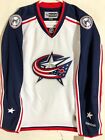 Reebok Womens Premier NHL Jersey Columbus Blue Jackets Team White sz S