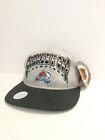 Colorado Avalanche 1996 Stanley Cup Champions Starter Snapback Hat Gray Rare NWT