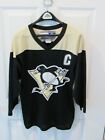 VTG MARIO LEMIEUX Pittsburgh Penguins NHL Hockey Jersey Mens size Medium CCM