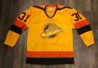 1980s Vintage CCM Vancouver Canucks 31 Jersey Sz Medium Canada Sewn Logos