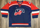 Vintage Nike Team USA Olympic Hockey Jersey Mens XL NHL Euc Stitched