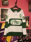 NWT John Tavares 91 Toronto Maple Leaves St Pats Adidas NHL Jersey Mens M 50