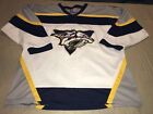 Nashville Predators Starter NHL Hockey Sewn Mens Adult Jersey Xl Clean White