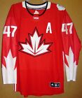 2016 TEAM CANADA 47 SULLIVAN WORLD CUP OF HOCKEY RED Adidas Size 2XL JERSEY
