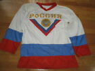 Sergei Federo OEDOPOB No 8 POSSKA LG DF Russian Hockey Jersey RED WHITE