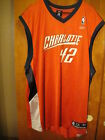 Charlotte Bobcats Reebok Orange 42 May Jersey SZ 2XL Defunct Team