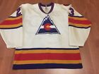 VTG Colorado Rockies Avalanche Maska Ultrafil NHL Hockey Jersey White Sz M 23