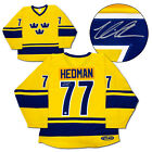 Victor Hedman Team Sweden Autographed Custom Hockey Jersey