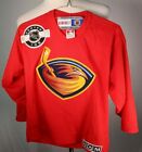 Kids Atlanta Thrashers NHL Hockey Jersey SEWN Boys S M CCM Kids Youth Red EUC