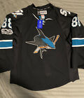 San Jose Sharks Reebok Edge 20 NHL Third Jersey Size 54 Burns 88 100th NWT