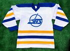 CCM Vintage Winnepeg Jets Jersey Size L Hockey NHL Mesh Practice Rare