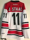Reebok Premier NHL Jersey Carolina Hurricanes Jordan Staal White sz L
