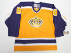 DREW DOUGHTY LOS ANGELES KINGS VINTAGE GOLD CCM NHL HOCKEY JERSEY SIZE XL