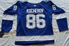 Tampa Bay Lightning Nikita Kucherov 86 Hockey Jersey Blue Size XL New with tags