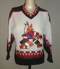 PHOENIX ARIZONA COYOTES White CCM Heat Pressed Team Jersey Youth Boys S M