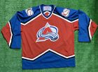 Vintage CCM COLORADO AVALANCHE Mens XL Hockey Jersey