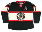 VTG Reebok CCM Chicago Blackhawks Patrick Sharp 10 Black Hockey Jersey Size 54