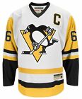 Pittsburgh Penguins Mario Lemieux Authentic CCM White Jersey M 50
