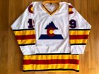 Colorado Rockies Don Ashby 1970s NHL Hockey Jersey