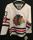 Chicago Blackhawks Patrick Sharp White Embroidered Jersey Boys size S Small