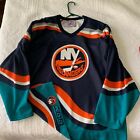 NHL New York Islanders original vintage 1996 98 Wave Road Jersey CCM size L