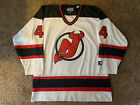 Rare VTG 90s NHL Starter New Jersey Devils Stephane Richer Adult XL Shirt 44