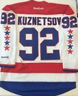 Reebok Premier NHL Jersey Washington Capitals Evgeny Kuznetsov White sz 2X