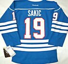 NWT RETRO JOE SAKIC QUEBEC NORDIQUES YOUTH S M REEBOK NHL LICENSED HOCKEY JERSEY