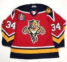 JOHN VANBIESBROUCK AUTHENTIC CCM FLORIDA PANTHERS 1996 STANLEY CUP JERSEY 54