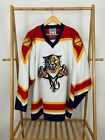 VTG Florida Panthers Authentic Starter NHL Center Ice Jersey 56 R w Fight Strap