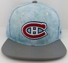 Montreal Canadiens NHL Classic Snap back hat cap Hockey acid wash