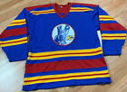 VTG 80s ProJoy Kansas City Scouts NHL Jersey Mens SZ XXL Blank Rare Original