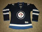 Winnipeg Jets Reebok Genuine Sewn Stitched Hockey Jersey Womens Medium