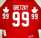 MEN NWT XL WAYNE GRETZKY CIRCA 1987 1991 TEAM CANADA CUP RED CCM HOCKEY JERSEY