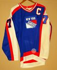 1970 80 CCM New York Rangers Captain Phil Esposito  77 Jersey Old Style Crest