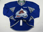 Practice Worn Reebok Colorado Avalanche NHL Pro Stock Hockey Jersey 56 Blue 24