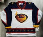 NWT Atlanta Thrashers White CCM Jersey Size Large Heatley Kovalchuk