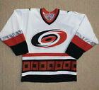 Boys CCM NHL Carolina Hurricanes White Hockey Jersey Size Small Blank