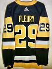 adidas Authentic NHL ADIZERO Jersey Pittsburgh Penguins Fleury Black Alt sz 52